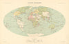 Colonies françaises—French colonial empire—World—Pelet 1902 old antique map