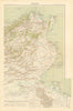 Tunisie—Tunisia—French colonial map—Tunis—Sfax—Bizerte—Pelet 1902 old