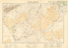 Sahara algérien et tunisien—Algerian and Tunisian Sahara—Pelet 1902 old map