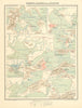 Points d’appui de la flotte—French Naval Bases—Dakar—Nouméa—Pelet 1902 old map