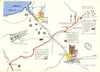 Aumale to Doullens—British Army June 1940 POW march—Somme—Hunt 1941 old map