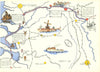Hulst to Hemer—British Army June 1940 POW water route—Holland—Hunt 1941 map