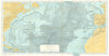 Atlantic Ocean floor—Physiographic diagram—Bruce Heezen & Marie Tharp 1957 map