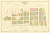 Portman Estate, Marylebone—auction plan of lots & annotated catalogue 1952 map