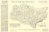 Where the Doodlebugs crashed in Kent—V-1 impact sites—Bomb Alley 1944 old map