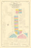 Stratford, London estate auction sale plan—Chatsworth & Idmiston Roads 1935 map