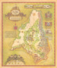 Paarl—Franschhoek & Wellington wine region map—wineries—Janice Ashby / KWV 1973
