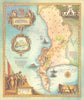 Constantia & Durbanville—Cape Town wine region map—Janice Ashby / KWV 1973