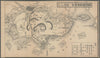 Japanese map of British defences of Fortress Singapore—Asahi Shimbun—WW2 1942