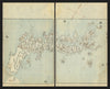 Japan—Sōzu (general map), romanised by hand—Ichikawa Tōkei woodblock map c1837