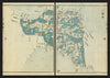 Kazusa Province—central Boso, Chiba, Japan—Ichikawa Tōkei woodblock map c1837