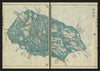 Hida Province—Takayama & northern Gifu, Japan—Ichikawa Tōkei woodblock map c1837