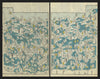 Mutsu Province 3/4—Morioka & Hiraizumi, Japan—Ichikawa Tōkei woodblock map c1837