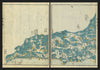 Echigo Province 2/2—Niigata & Nagaoka, Japan—Ichikawa Tōkei woodblock map c1837