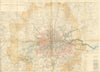 Royal Commission on London Traffic—Tramways—existing & suggested routes 1905 map