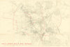 Cambridge — General Map of Road Proposals — William Holford & Myles Wright 1950