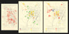 Cambridge University—buildings, land & development sites—Holford/Wright 1950 map