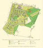 Queen Edith's—Cherry Hinton—Cambridge—proposed layout—Holford/Wright 1950 map