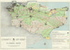 Kent planning map—roads, farmland quality & conservation areas—J.W.R. Adams 1948