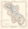 'Martinique' by P Tardieu. Caribbean. Antilles françaises 1830 old antique map