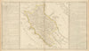 'Etat de L'Eglise' by J-B.L. Clouet. Papal States. Italy c1787 old antique map