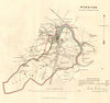 WINDSOR borough/town plan. REFORM ACT. Eton Great Park Berks. DAWSON 1832 map