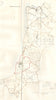 WHITEHAVEN & WORKINGTON borough/town plan. REFORM ACT. Cumbria. DAWSON 1832 map