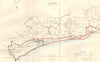 HYTHE & FOLKESTONE town/borough plan for the REFORM ACT. Kent. DAWSON 1832 map