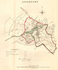 STOCKPORT borough/town plan. REFORM ACT. Cheshire. DAWSON 1832 old antique map