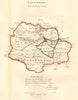 LAUNCESTON borough/town plan. REFORM ACT. Cornwall. DAWSON 1832 old map