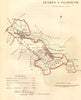 PENRYN & FALMOUTH borough/town plan. REFORM ACT. Cornwall. DAWSON 1832 old map