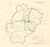 COCKERMOUTH borough/town plan. REFORM ACT. Cumbria. DAWSON 1832 old map