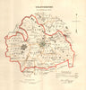 SHAFTESBURY town/borough plan. REFORM ACT. Hartgrove. Dorset. DAWSON 1832 map