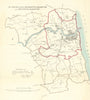 SUNDERLAND BISHOP/MONKWEARMOUTH town/borough plan. REFORM ACT. DAWSON 1832 map