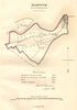 HARWICH town/borough plan for the REFORM ACT. Essex. DAWSON 1832 old map