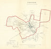 CIRENCESTER town/borough plan. REFORM ACT. Gloucestershire. DAWSON 1832 map