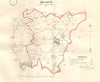 PETERSFIELD town/borough plan. REFORM ACT. East Meon. Hampshire. DAWSON 1832 map