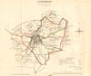 CANTERBURY borough/town plan. REFORM ACT. Fordwich Sturry. Kent. DAWSON 1832 map