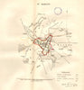 ST ALBANS borough/town/city plan. REFORM ACT. Hertfordshire. DAWSON 1832 map
