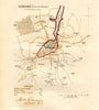NEWPORT, ISLE OF WIGHT borough/town plan. REFORM ACT. DAWSON 1832 old map
