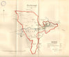 MARLBOROUGH town/borough plan. REFORM ACT. Lockeridge Wiltshire. DAWSON 1832 map