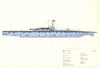 M1 (1918). British submarine. Hugh Evelyn 1970 old vintage print picture