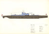 M2 (1920). British submarine. Hugh Evelyn 1970 old vintage print picture