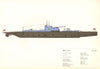 M2 (1920). British submarine. Hugh Evelyn 1970 old vintage print picture