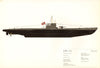 U-99 (1940). German submarine. U-boat. U-Boot. Hugh Evelyn 1970 old print