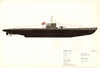 U-99 (1940). German submarine. U-boat. U-Boot. Hugh Evelyn 1970 old print
