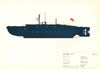 X Craft (1943). British submarine. Hugh Evelyn 1970 old vintage print picture