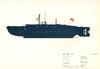 X Craft (1943). British submarine. Hugh Evelyn 1970 old vintage print picture