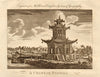A Chinese pagoda. China. MIDDLETON 1779 old antique vintage print picture