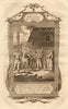 Cairo butcher punishment. Ear nailed to door. Rotten meat hung from nose 1779